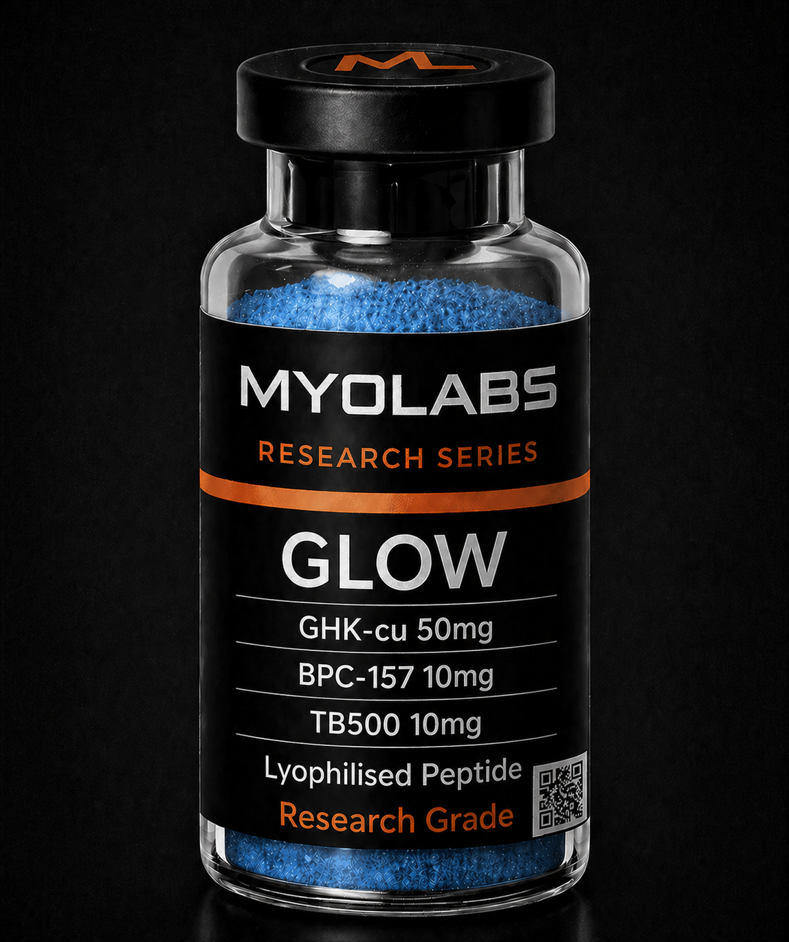 GLOW - BPC-157 + GHK-CU + TB-500 (70mg) 3ml Vial
