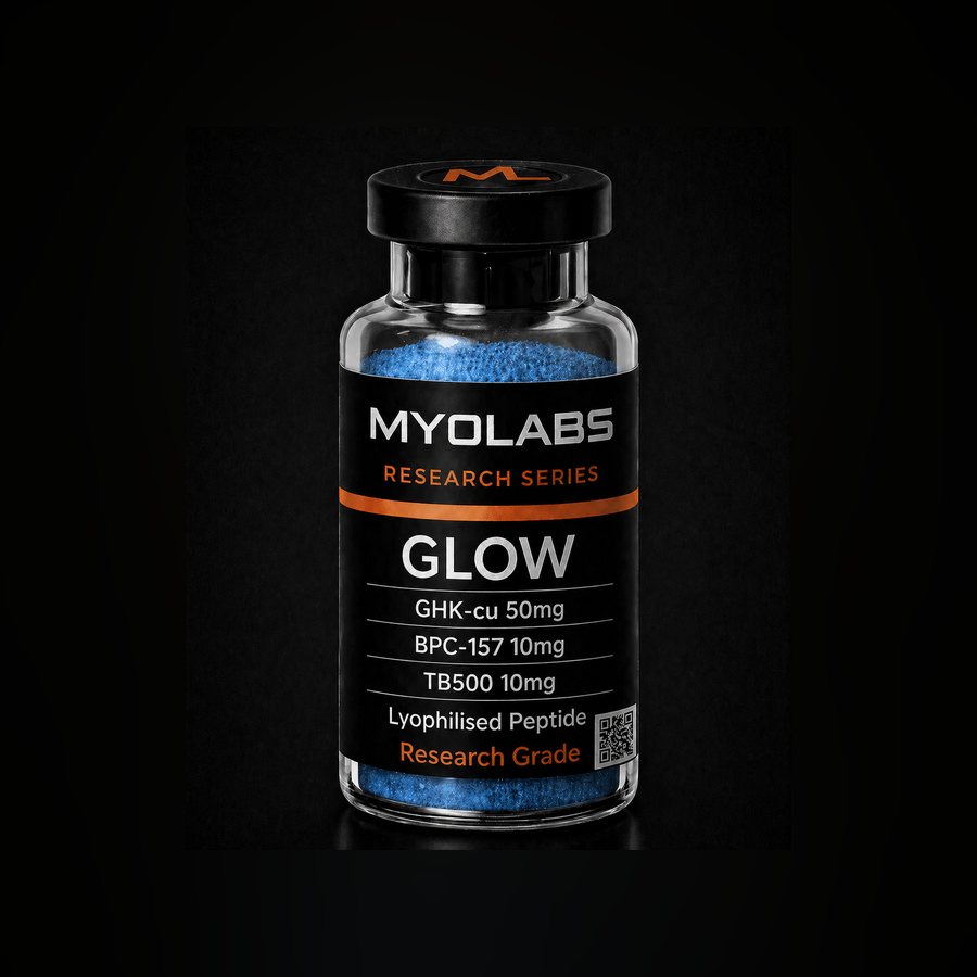 GLOW - BPC-157 + GHK-CU + TB-500 (70mg) 3ml Vial